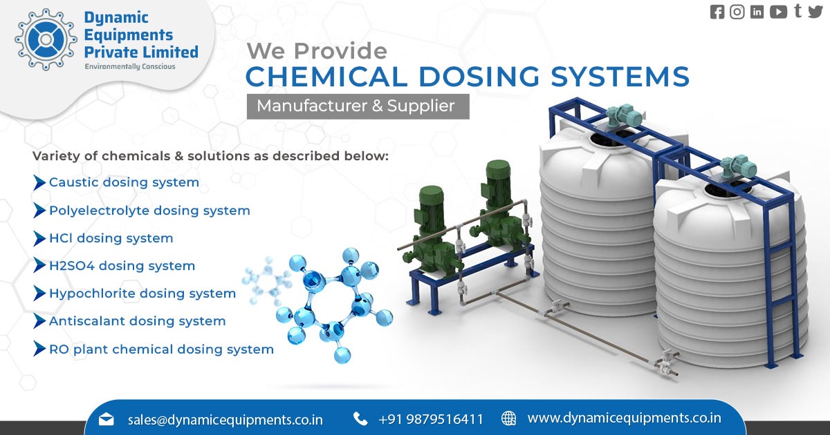 Supplier of Chemical Dosing System in Tamilnadu