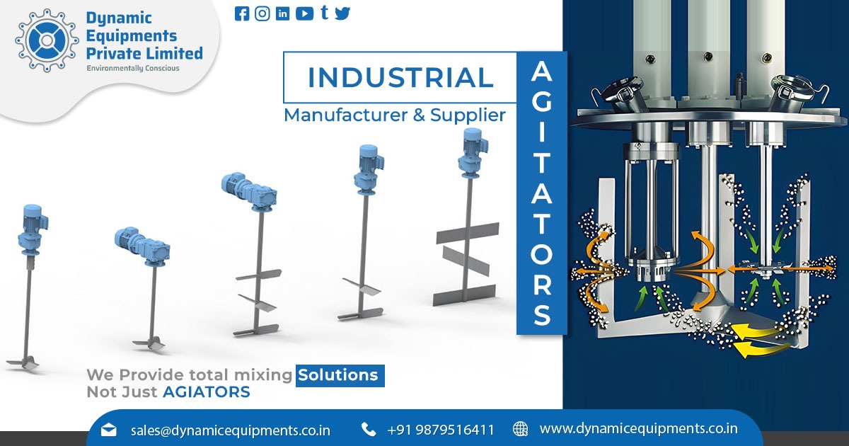 Industrial Agitators - Dynamic Equipment Private Limited