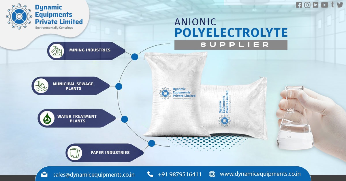 Supplier of Anionic Polyelectrolyte in Uttar Pradesh