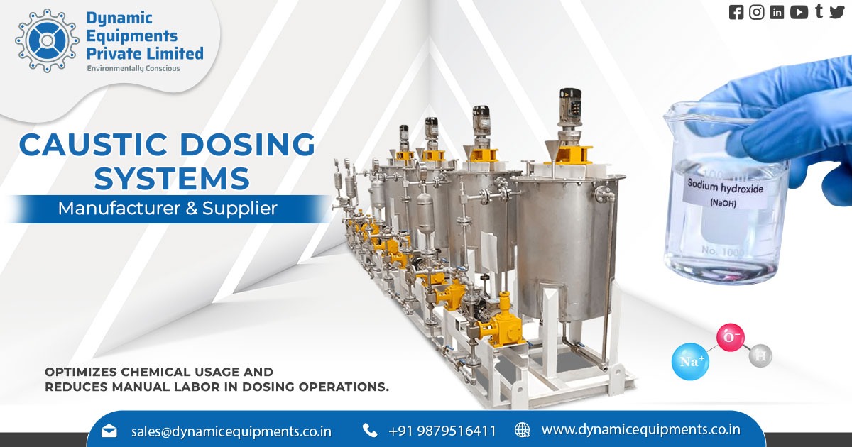 Caustic Chemical Auto Dosing System