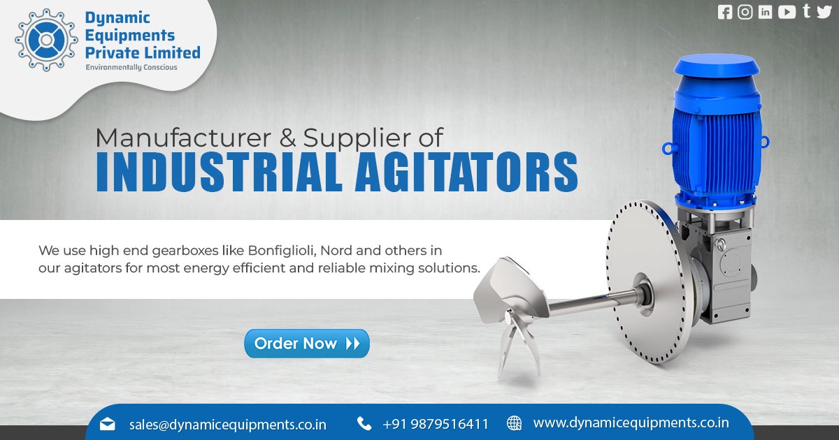 Industrial Agitator-Dynamic Equipment Private Limited