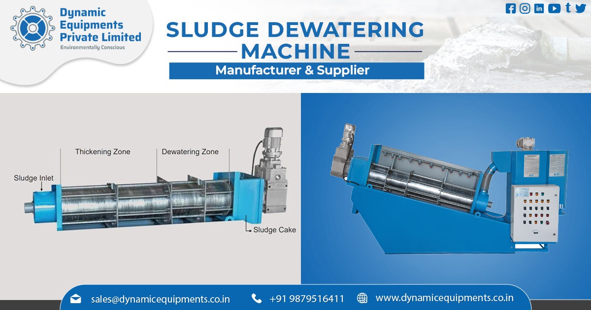 Fully Automatic Screw Press Sludge Dewatering Machine