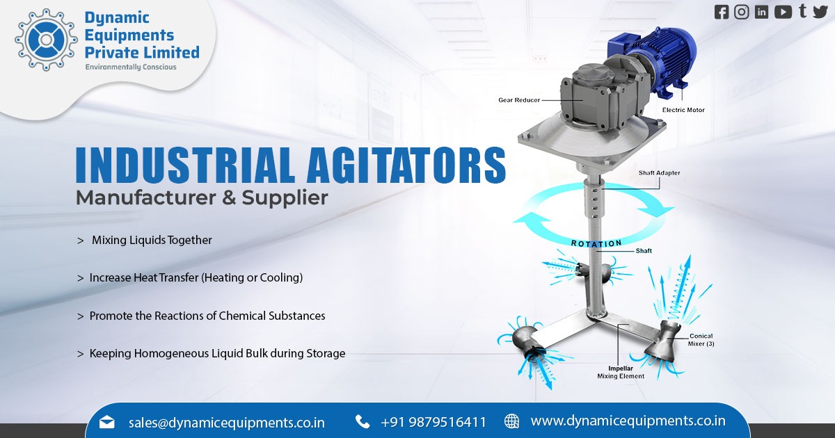 Industrial Agitator Mixer Machine Manufacturer