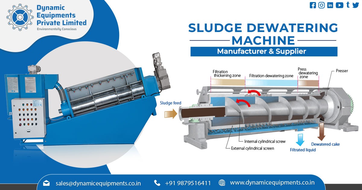 Sludge Dewatering Machine Manufacturer