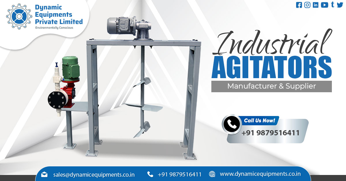 Manufacturer of Agitators and Mixing Equipment