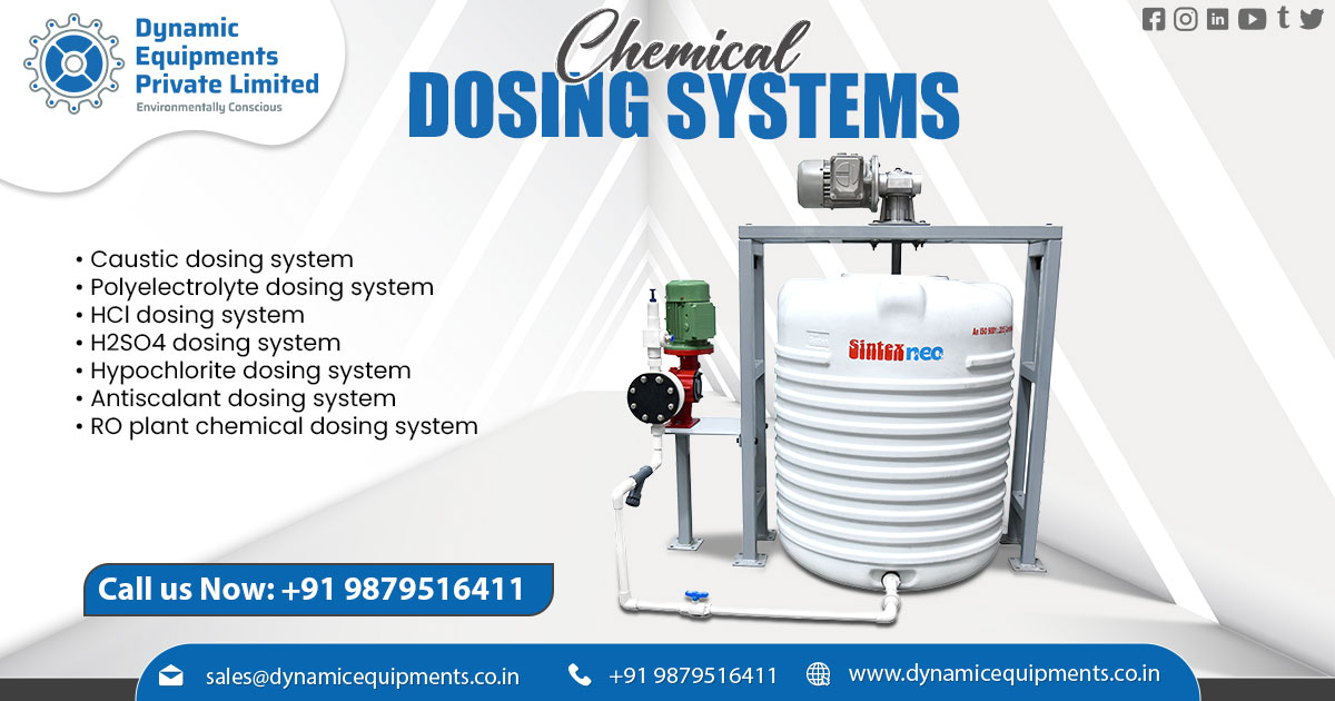 Industrial RO Plant Chemical Dosing Systems