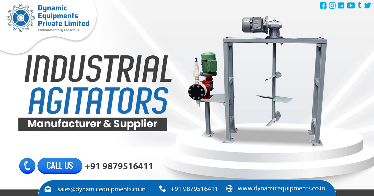 Chemical Mixer Agitators Manufacturer and Supplier
