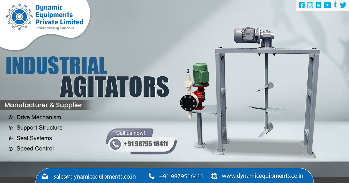 Industrial Mixer and Agitators Manufacturer