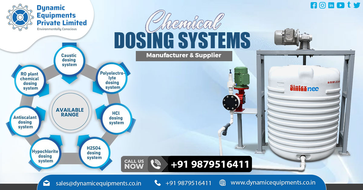 Supplier of Standard Chemical Dosing System