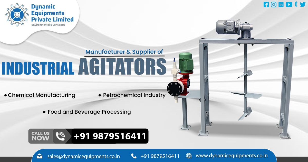 Manufacturer of Premium Industrial Agitator