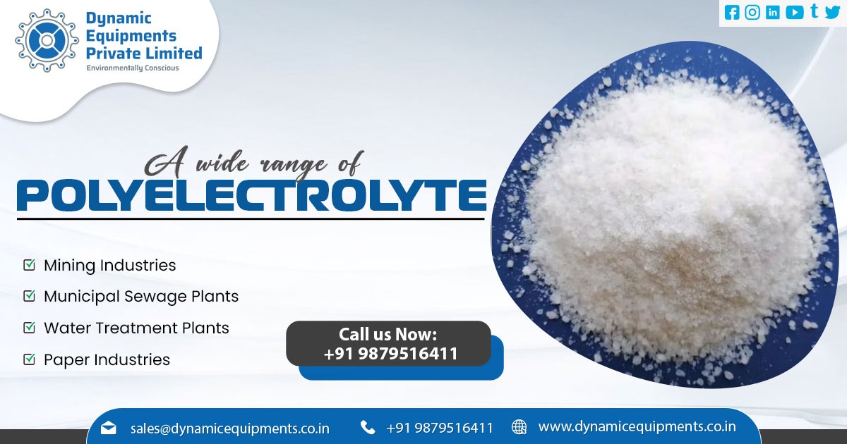 Organic polyelectrolytes in water treatment