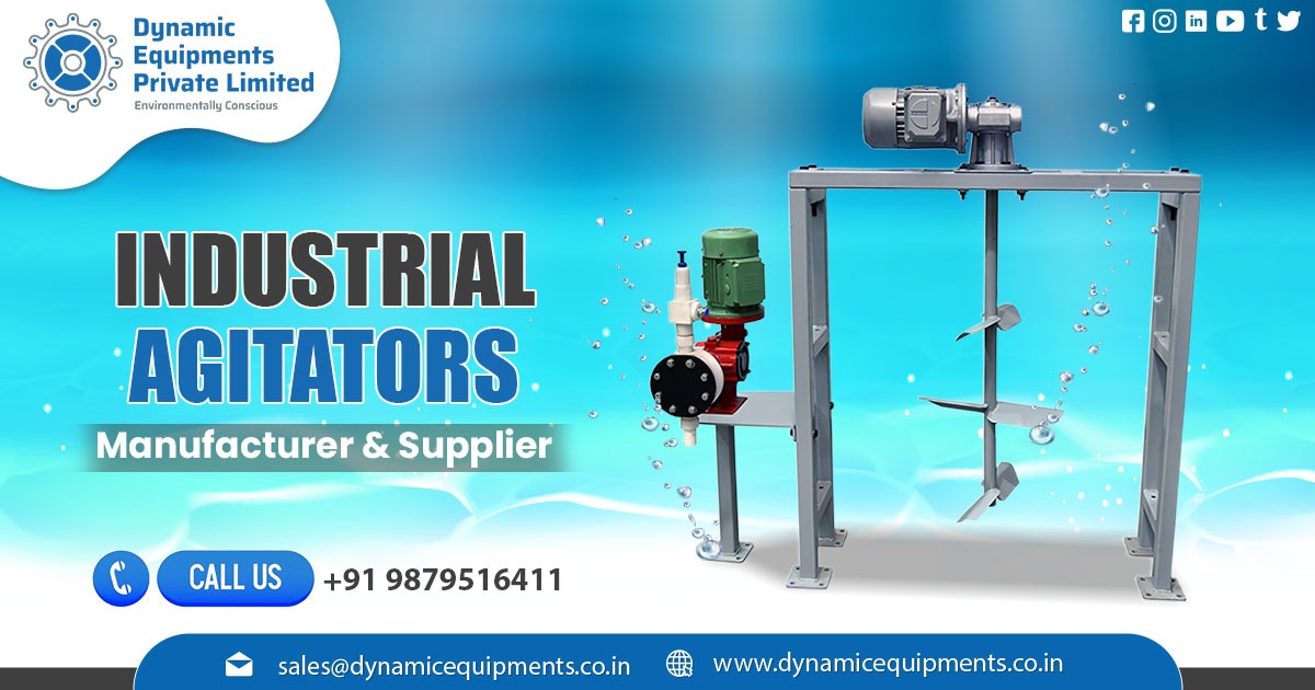 Manufacturer of High Performance Industrial Agitator