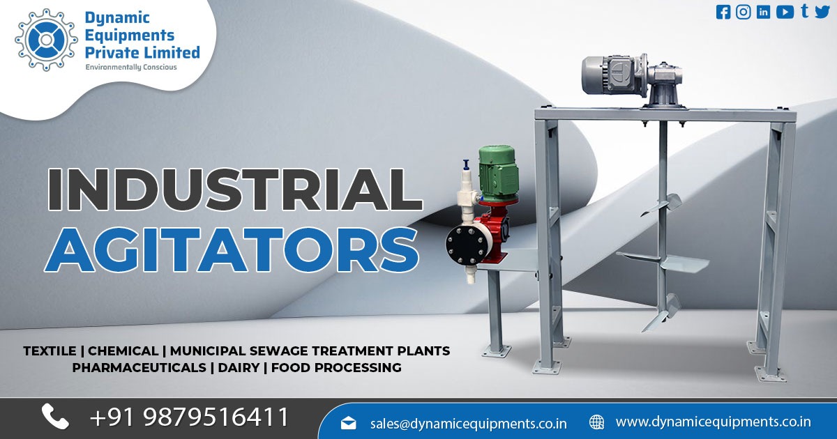 Supplier of Industrial Agitator for Liquid Mixing