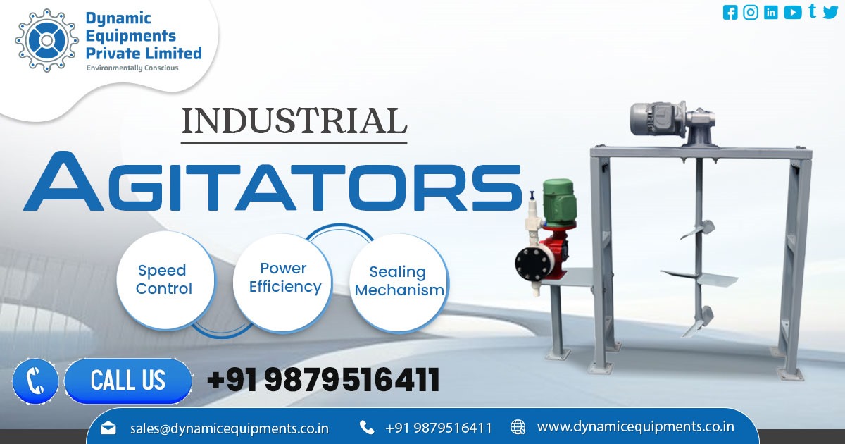 Manufacturer of Stainless Steel Industrial Agitator for Food Industry