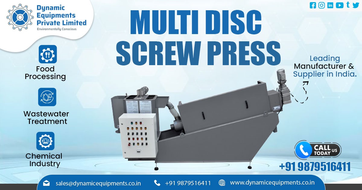 Sludge Dewatering Solutions for Efficient Wastewater Treatment