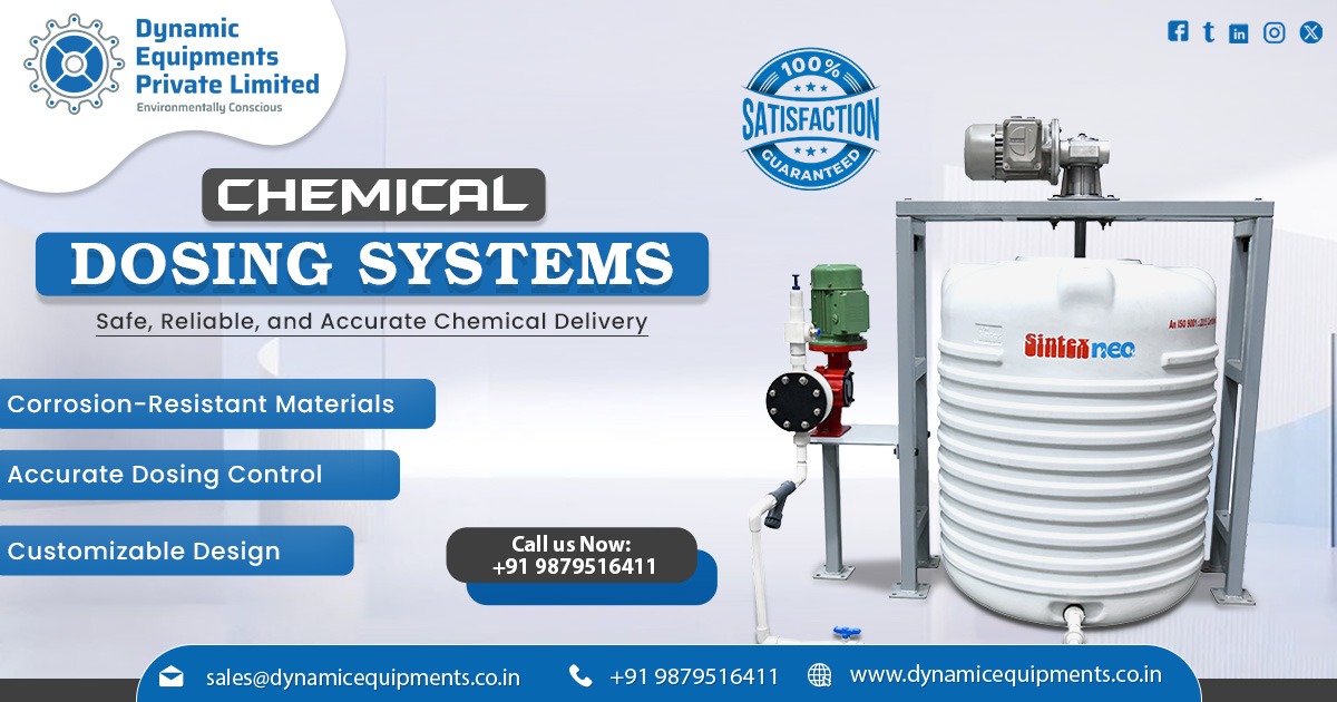Precision Chemical Dosing System for Water Treatment