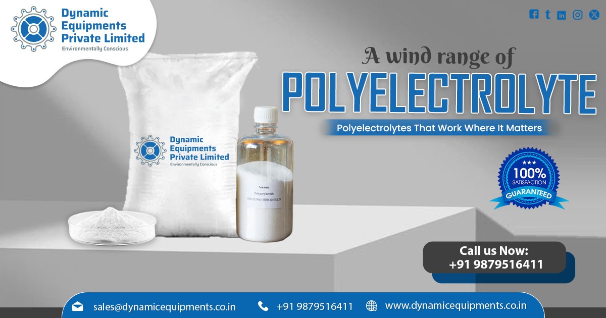 High Cationic Charge Polyelectrolyte for Sewage Water Treatment