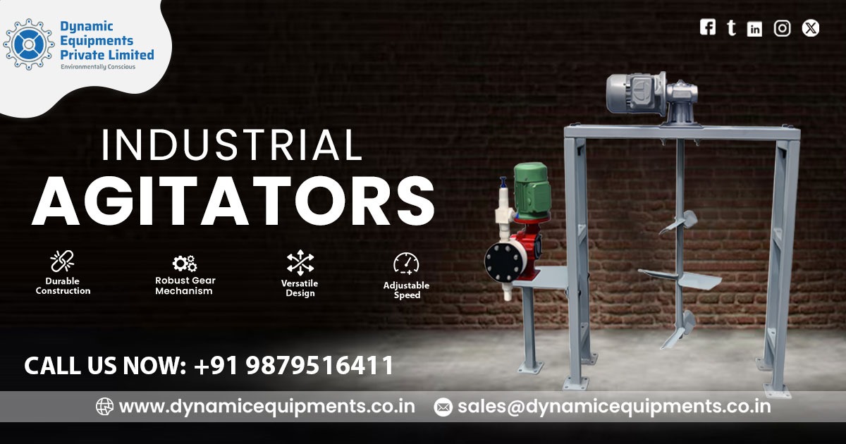 Industrial Stirrer Mixing Machine Manufacturer