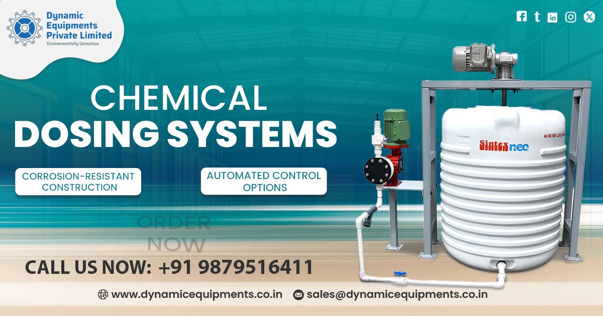 Accurate and Efficient Chemical Dosing System