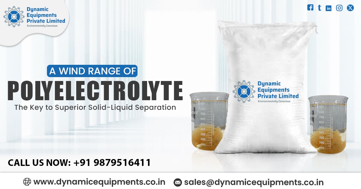 Best Polyelectrolyte for Sewage Treatment Plant