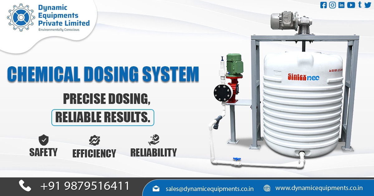 Smart Chemical Dosing Systems Improve Accuracy and Reduce Waste