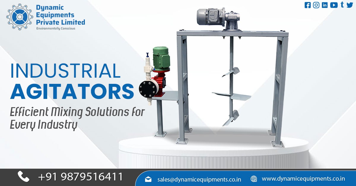 High-Performance Industrial Agitator Manufacturer