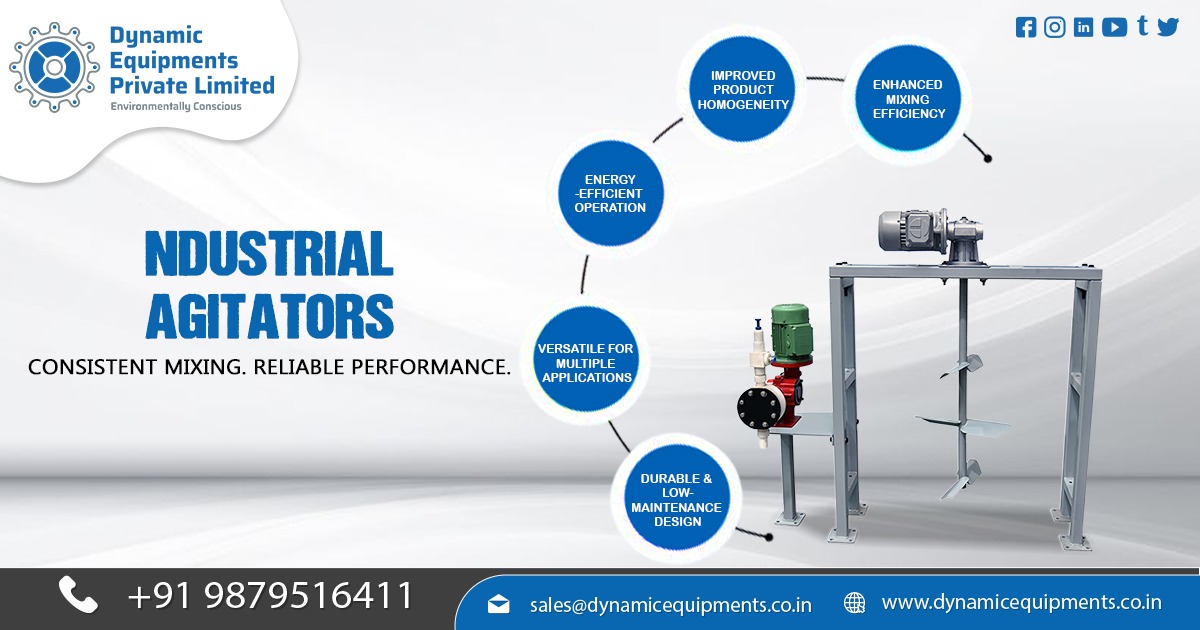 High-Performance Industrial Agitator for Efficient Mixing Operations