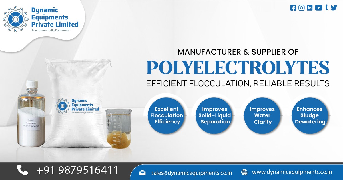 Cationic, Anionic, and Nonionic Polyelectrolytes Manufacturer