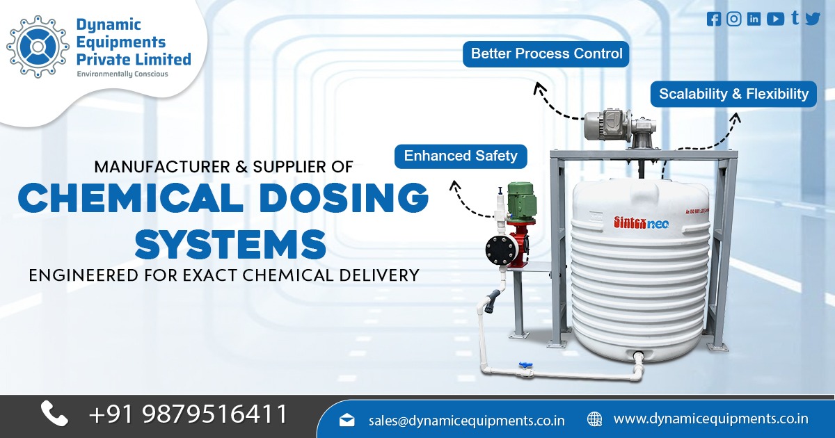How Chemical Dosing Systems Improve Process Efficiency and Safety