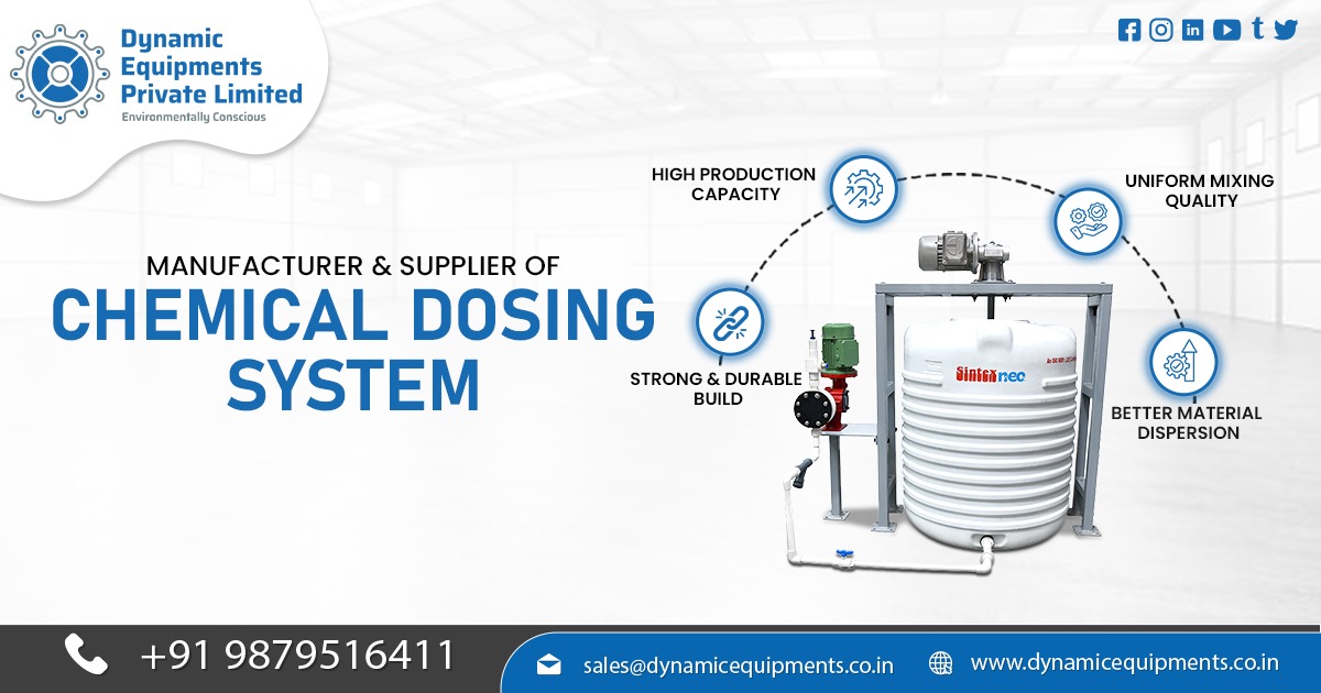 Chemical Dosing System and Pump Working and Applications