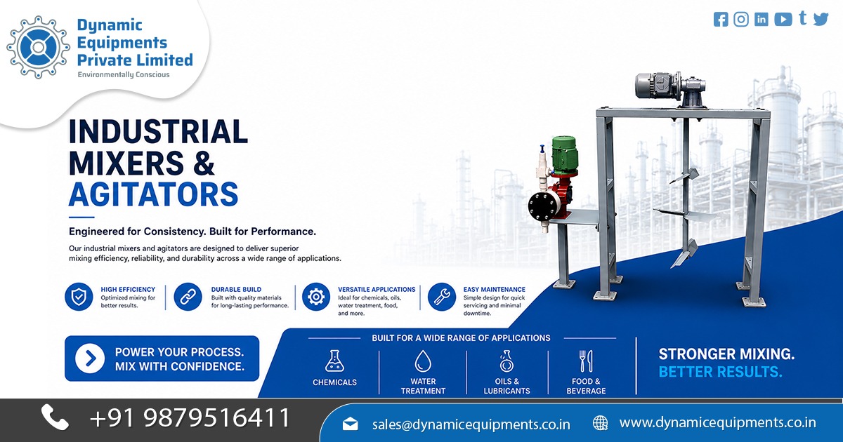 How to Choose the Right Industrial Agitator Mixer