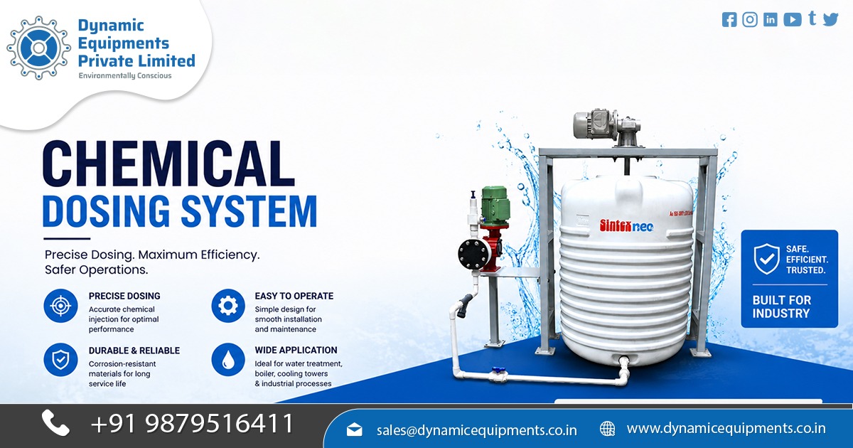 Chemical Dosing System for RO plant