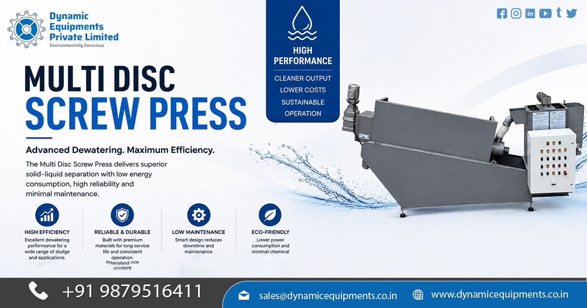 Manufacturer of Screw Press Machine