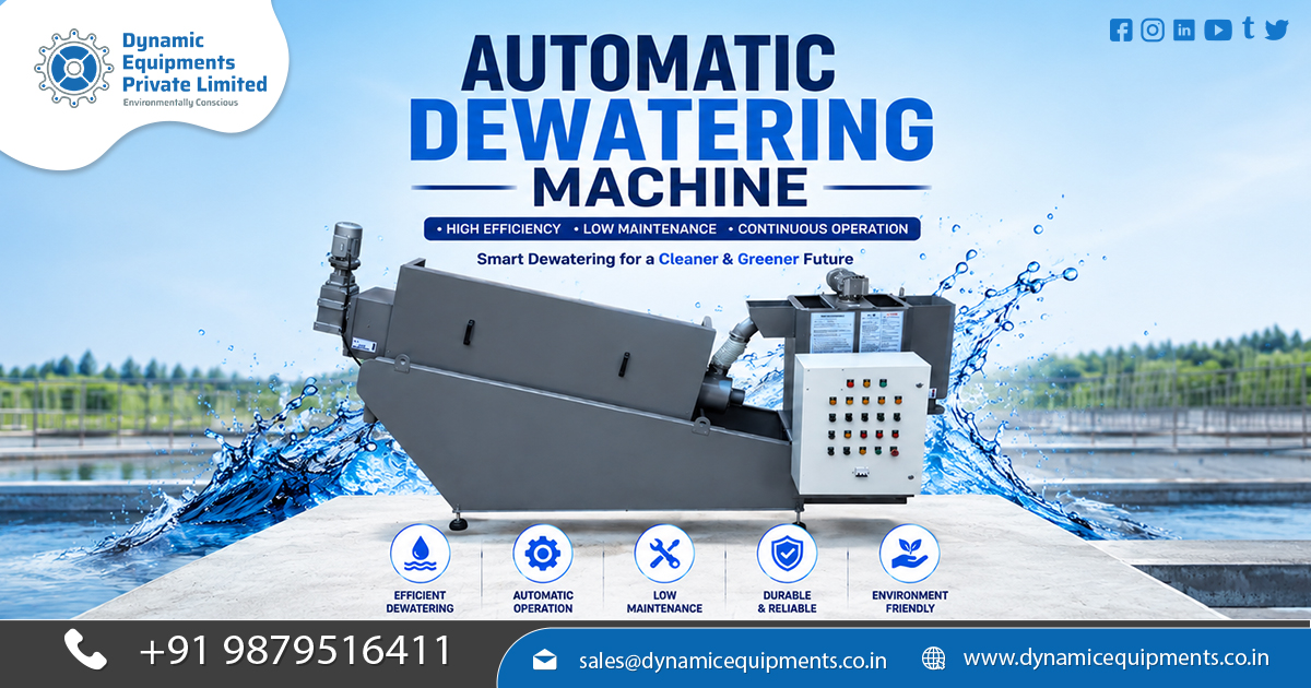 Industrial Dewatering Machine Manufacturer