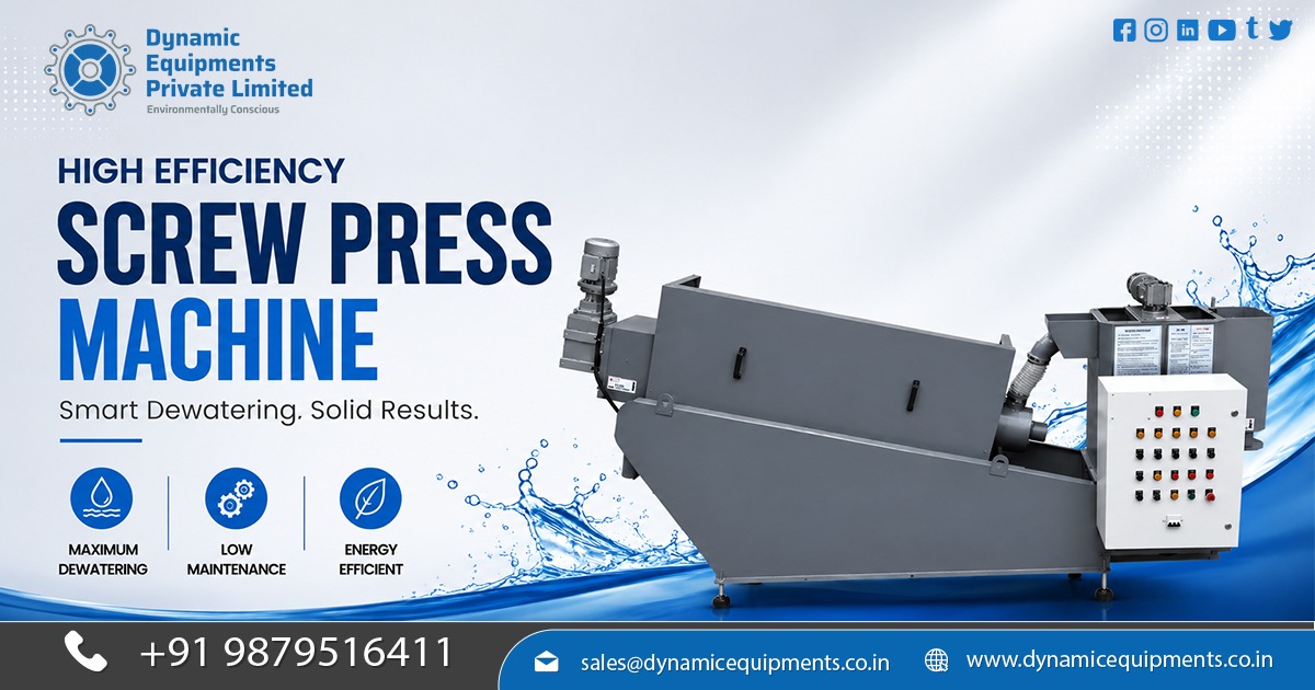 Sludge Dewatering Systems for Wastewater Treatment