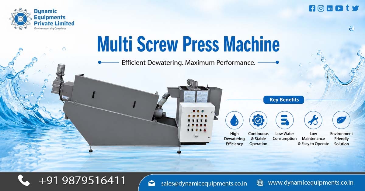 What is a Multi-Disc Screw Press and How Does It Work?