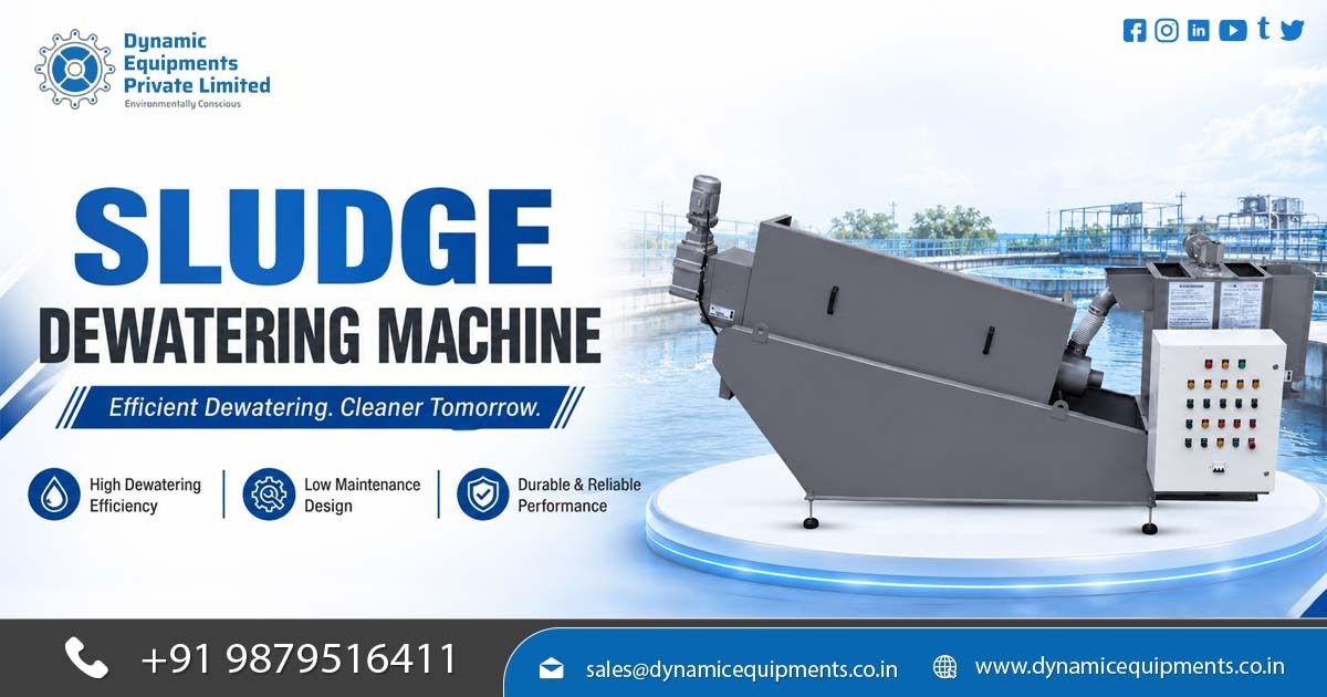 Sludge Dewatering Screw Press Machine Manufacturer and Supplier