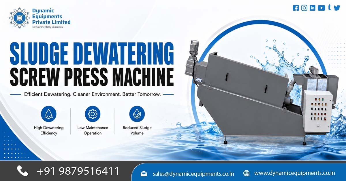 Manufacturer of High-Performance Sludge Dewatering Systems