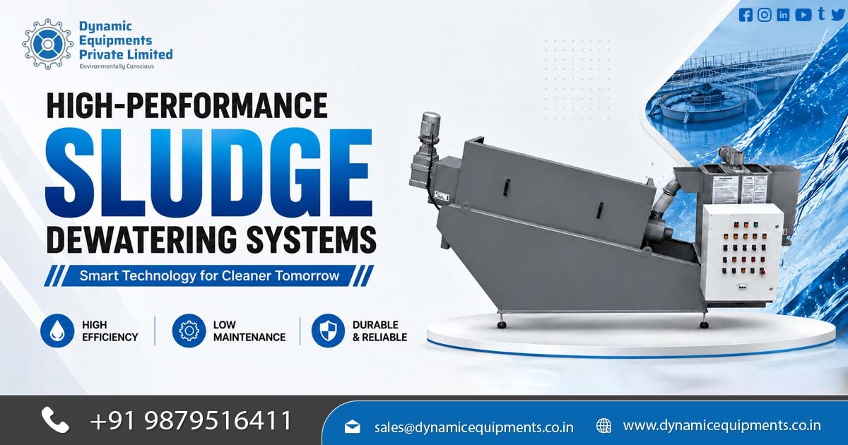 Industrial Sludge Dewatering Systems Manufacturer